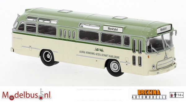 Brekina 59522 Albtaler Verkehrsgesellschaft Magirus Saturn II 