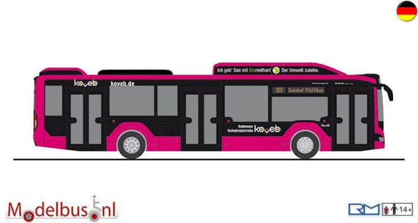 Rietze 75351 MAN Lion´s City 12 G´18 Koveb Koblenz