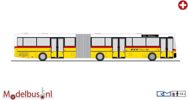 Rietze 69843 Mercedes-Benz O 405G PTT
