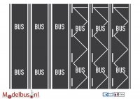Rietze 70706 Teerbelag Busspur, Bushaltestelle je (3 st.)