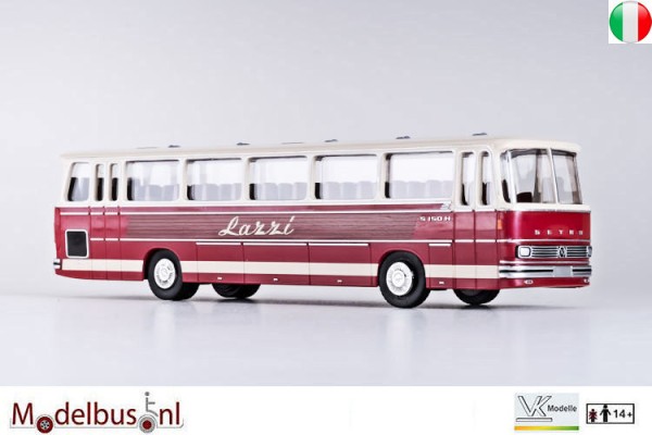 VK Modelle 30504 Setra S 150 Reisebus, Lazzi rot ITALIA