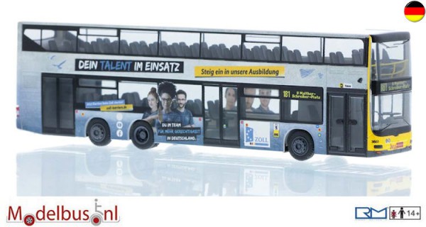 Rietze 67792 MAN Lion´s City DL07 BVG - Zoll Nachwuchsförderung