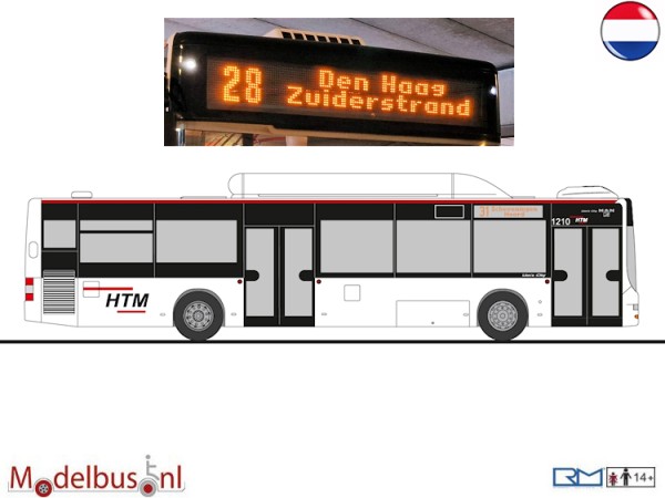 Rietze 72699-07 HTM MAN Lions City CNG
