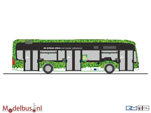 Rietze 75565 Mercedes-Benz eCitaro HAVAG