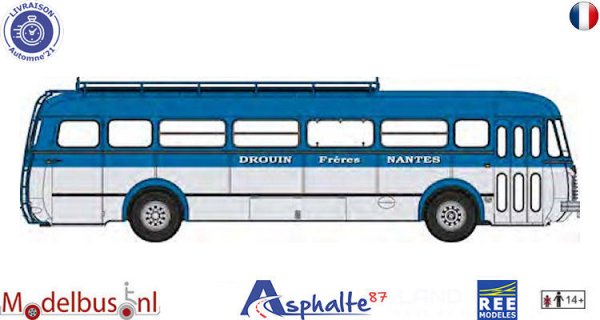 REE CB-138 Renault R4190 Bleu et gris – "DROUIN Frères NANTES" (44)
