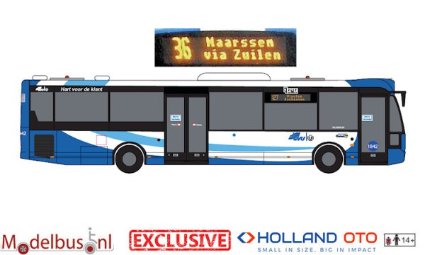 HollandOto GVU 1842 VDL Ambassador lijn 36 Maarssen via Zuilen
