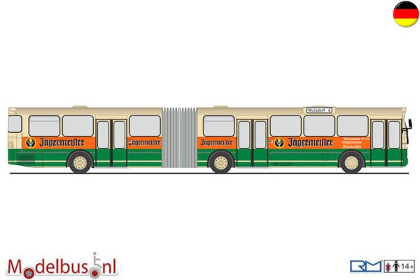 Rietze 74532 Mercedes-Benz O 305 G Verkehrsgesellschaft Bremerhaven