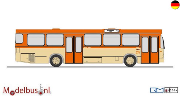 Rietze 72355 MAN SL 200 MVG Mainz