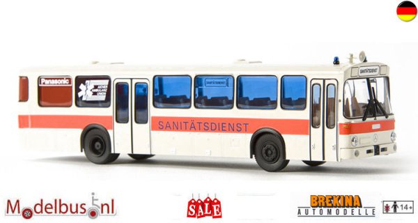  Brekina 50610 MB O 307 Überlandbus Sanitätsdienst