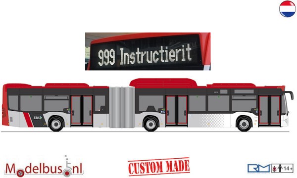 Rietze 73596 EBS lijn 999 instructiierit MB-NGT Geleed regio Haaglanden