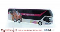 Rietze 69046 Neoplan Skyliner ´11 ruf Jugendreisen - Briskamp Harsewinkel