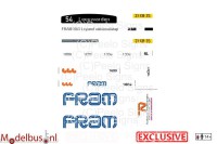 FRAM 1689 decalset voor Artitec 487.070.37 middenuitstap Leyland