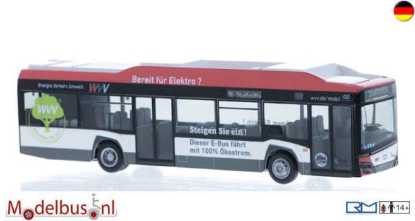 Rietze 76805 Solaris Urbino 12´19 electric NVG Würzburg