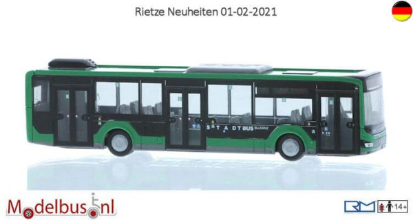 Rietze 75333 MAN Lion's City 12´18 Stadsbus Bludenz