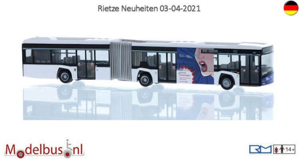 Rietze 73132 Solaris Urbino 18'14 KvgOF Transdev