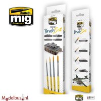 AMMO MIG 7602 starter set synthetische penselen