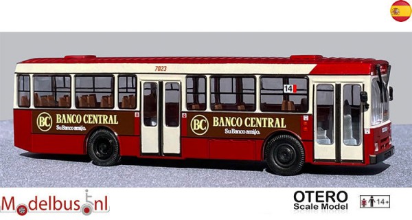 Otero Scale Models 87001N Pegaso 6038 TMB Banco Central
