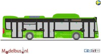 Rietze 73460 Mercedes-Benz Citaro ´15 NGT Nobina Skanetrafiken