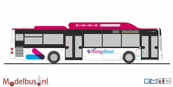 Rietze 72697 MAN Lions City CNG Breng- Direct