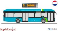 Rietze 77012 Arriva lijn 74 Doetinchem Solaris Urbino 12 ´19 Hydrogen