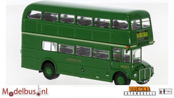Brekina 61101 AEC Routemaster Bus London Transport Green Line
