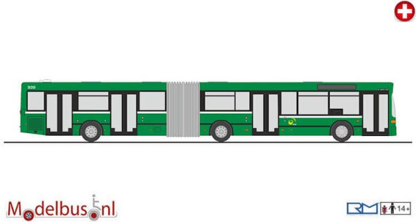 Rietze 76432 Mercedes-Benz O 405 GN2 BVB Basel