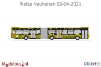 Rietze 69581 Mercedes-Benz Citaro G´12 Stadtverkehr Lübeck - Netzhirsch