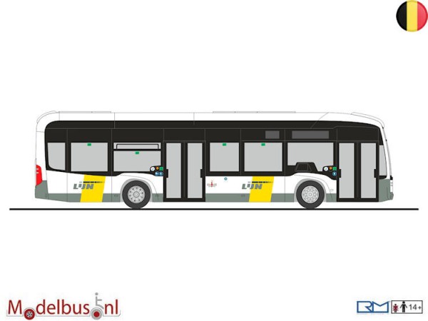 Rietze 75570 De Lijn Mercedes-Benz eCitaro