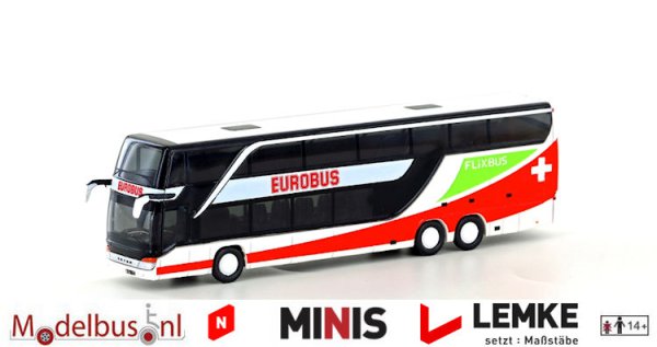 MiNis/Lemke LC4480 Setra S431 DT Eurobus Flixbus