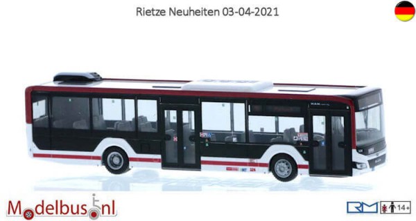 Rietze 75335 MAN Lion´s City 12´18 EVAG Erfurt