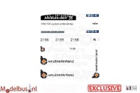 Artitec 487.070.38 MB200 streekbus WN 2158 Leyland Den Oudsten decalset