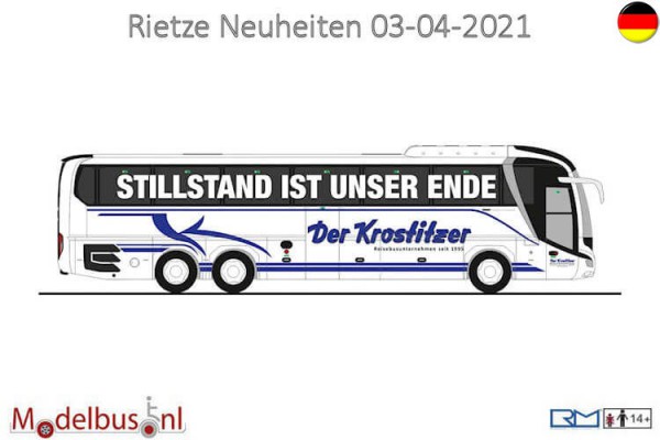 Rietze 74846 MAN Lion´s Coach L´17 Der Krostitzer