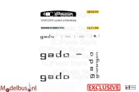 GADO 2299 decalset voor Artitec 487.070.38 achteruitstap Leyland