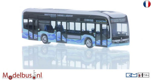 Rietze 75541 Mercedes-Benz eCitaro Transdev Alpes-Maritimes Aeroport Nice