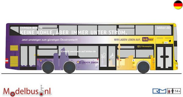 Rietze 67794 MAN Lion´s City DL07 Lekker Energie