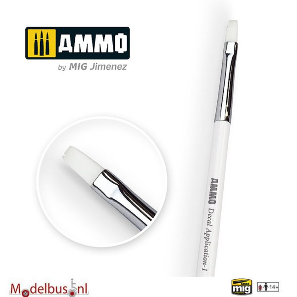 AMMO MIG 8706 decal application brush no:1