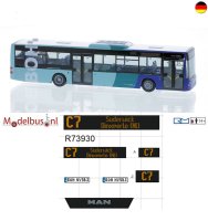 Rietze 73930 MAN Lion's City Stadtbus Bocholt C7 Suderwick Dinxperlo