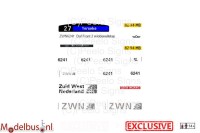 Artitec 487.070.39 MB200 streekbus ZWN 6241 DAF den Oudsten decalset