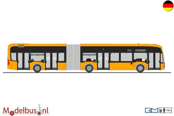 Rietze 77611 Mercedes-Benz eCitaro G Heag Mobilo