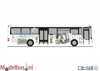Rietze 74707 MAN Lion's Intercity Rebus Busschule Rostock