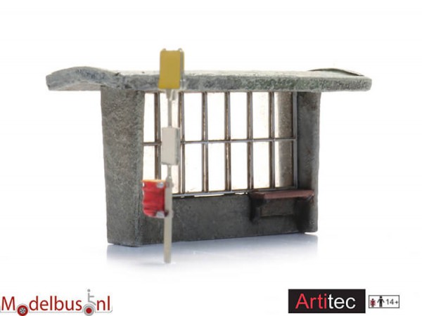 Artitec 316.103 Bushokje Beton met haltebord 1:160