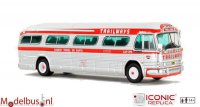 Iconic Replicas 087-0148 GM PD4104 Motorcoach: Trailways - Thru Line