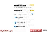 Artitec 487.070.39 Flevodienst 1328 MB200 streekbus DAF Hainje decalset