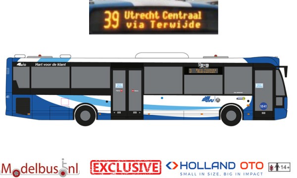 HollandOto GVU 1841 VDL Ambassador Utrecht Centraal via Terwijde