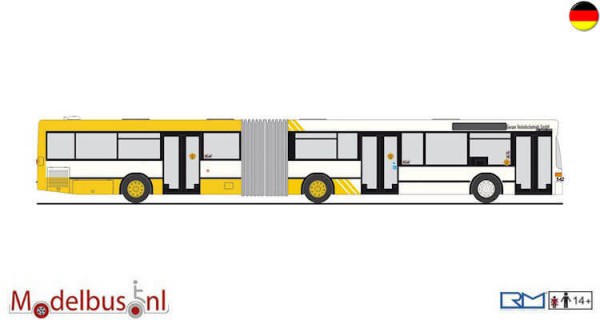 Rietze 76415 Mercedes-Benz O 405 GN2 GVB, Gera