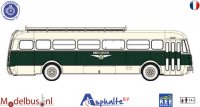 REE CB-135 Autobus Renault R4190 groen crème TRANSCAR