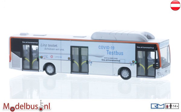 Rietze 66893 Mercedes-Benz Citaro E4 Linz AG - Covid 19 Testbus 