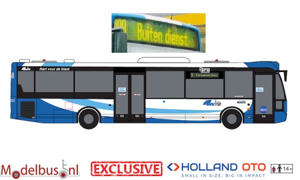HollandOto GVU 1822 VDL Ambassador Buiten Dienst