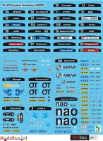 Artitec 10.420 decalset MB200 streekbus blanco modellen