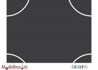 Rietze 70703 Teerbelag Kreuzung klein (1 st.)